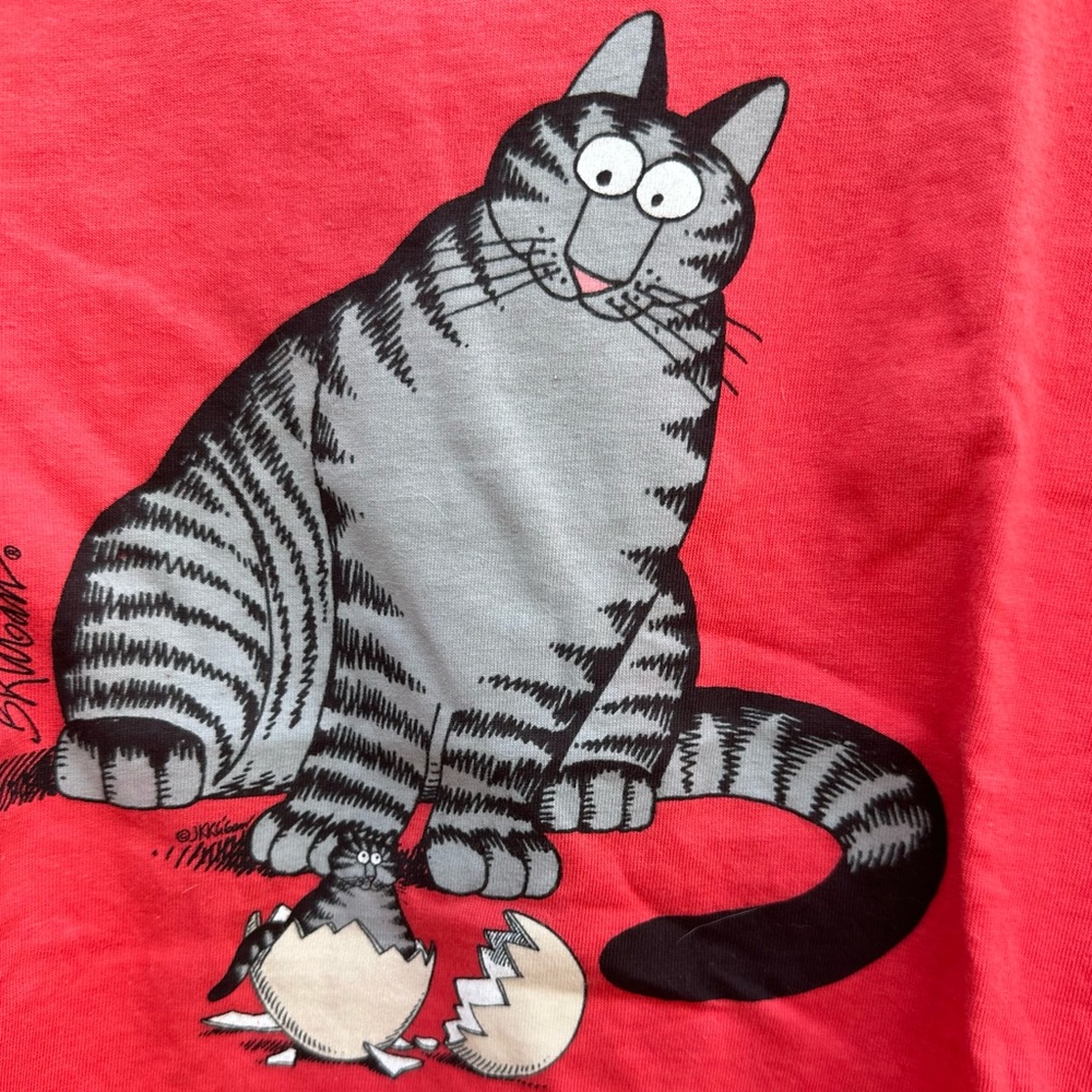 B. Kliban Cats Size M Motherhood Women’s Tee Shirt